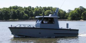 Silver Ships Endeavor Series workboat with full pilothouse