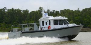 Silver Ships Endeavor Series workboat with full pilothouse