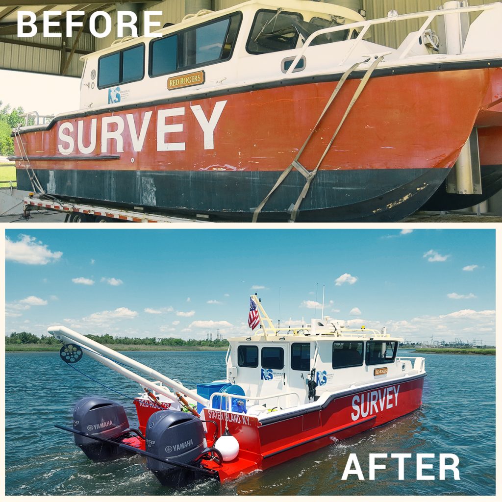 Refurbish Aluminum Workboats - Silver Ships Refurbishment