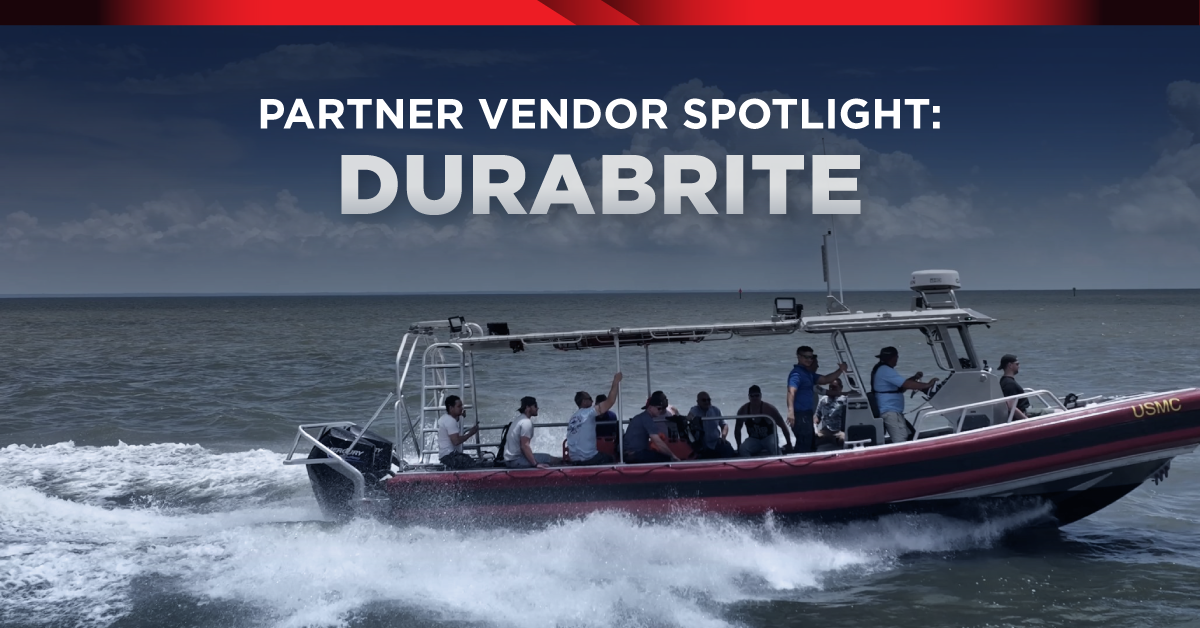 The Assault Amphibian Safety Boat (AASB), built by Silver Ships and equipped with DuraBrite lights, is a critical asset supporting U.S. Marine Corps amphibious assault training.